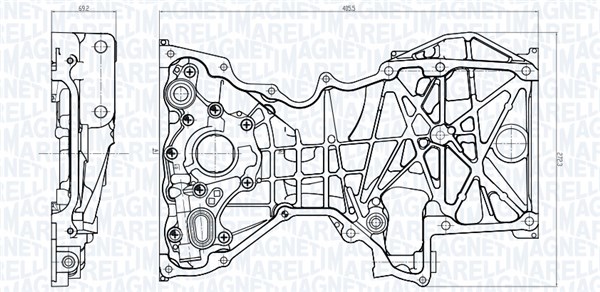 Magneti Marelli Oliepomp 351516000108