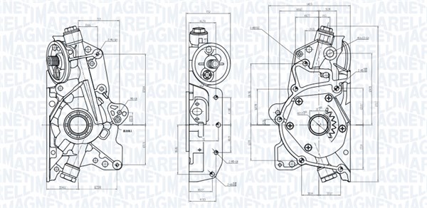 Magneti Marelli Oliepomp 351516000134