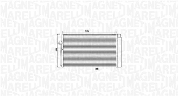 Magneti Marelli Airco condensor 350203899000