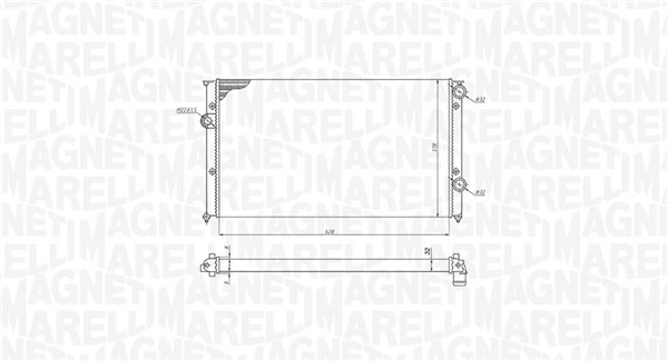 Magneti Marelli Radiateur 350213191200
