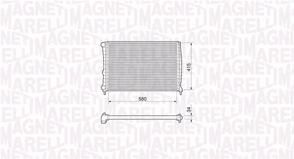 Magneti Marelli Radiateur 350213194000