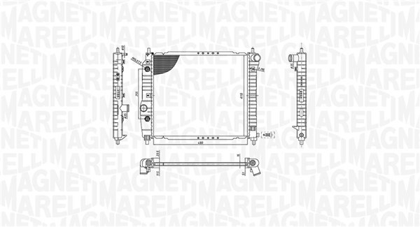 Magneti Marelli Radiateur 350213197300