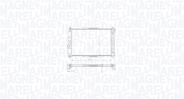 Magneti Marelli Radiateur 350213211800