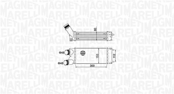 Magneti Marelli Interkoeler 351319204700