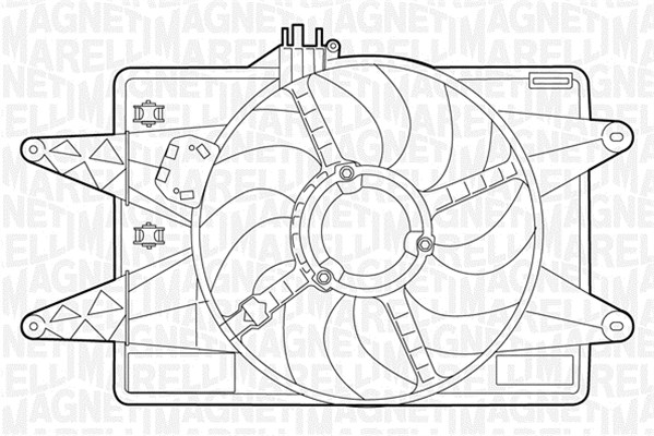 Magneti Marelli Ventilatorwiel-motorkoeling 069422026010