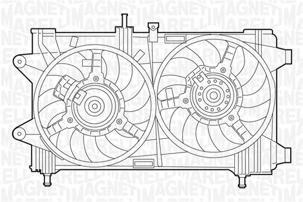 Magneti Marelli Ventilatorwiel-motorkoeling 069422046010