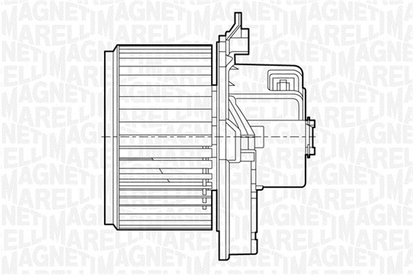 Magneti Marelli Kachelventilator 069412532010