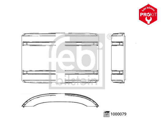 Febi Bilstein Spatbord 1000079
