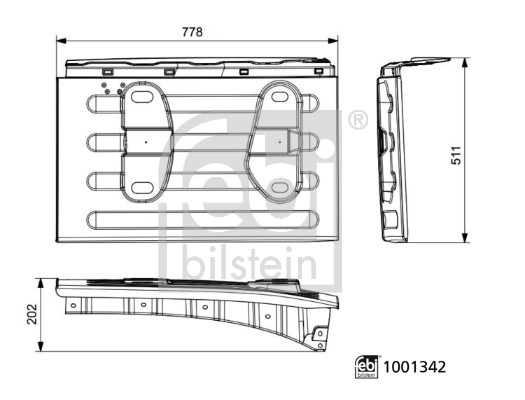 Febi Bilstein Spatbord 1001342