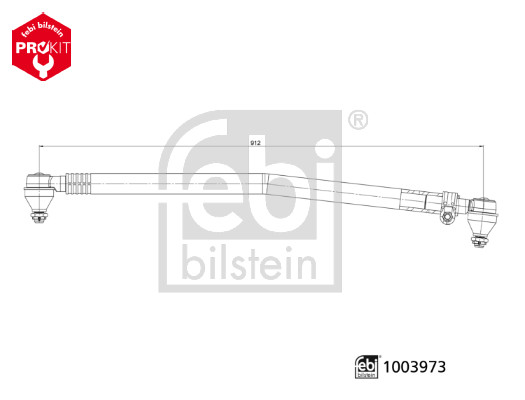 Febi Bilstein Stuurstang 1003973