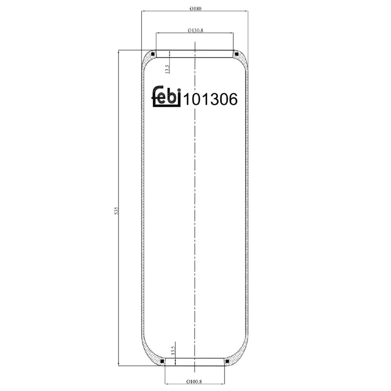Febi Bilstein Veerbalg 101306