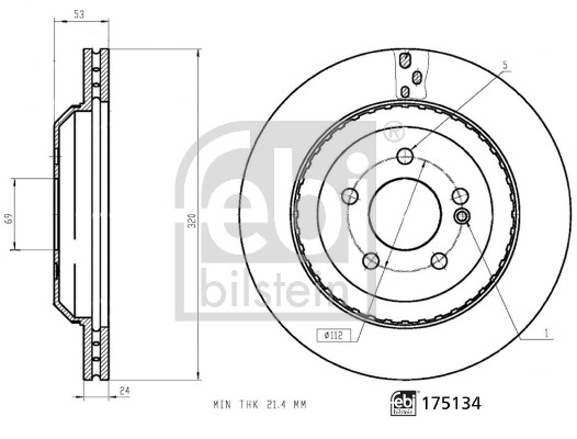 Febi Bilstein Remschijven 175134