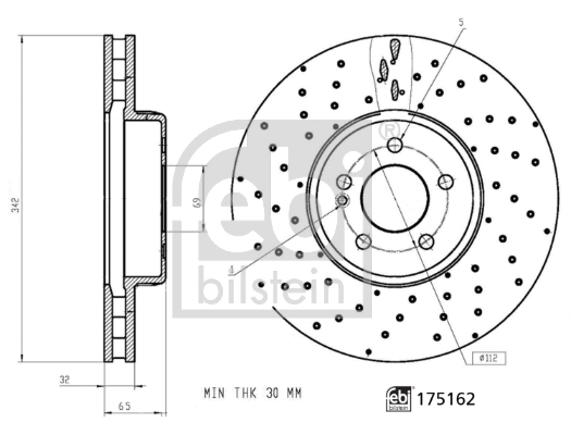 Febi Bilstein Remschijven 175162