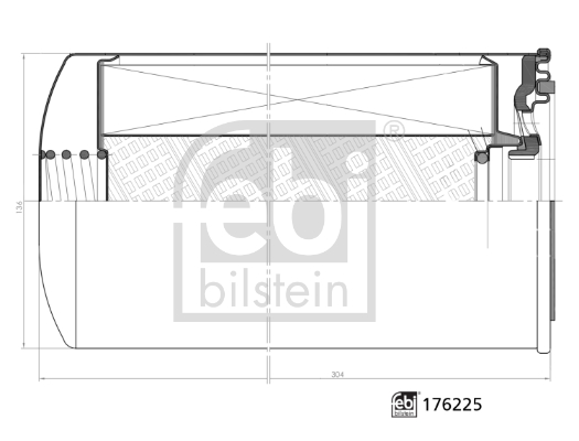 Febi Bilstein Brandstoffilter 176225