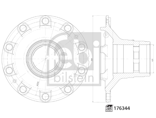 Febi Bilstein Wielnaaf 176344