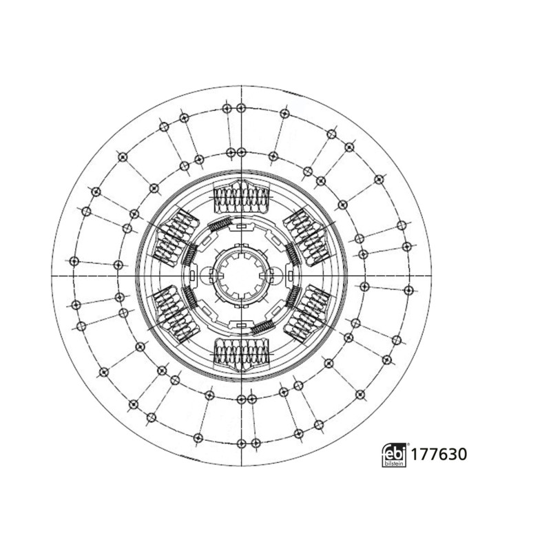 Febi Bilstein Frictieplaat 177630