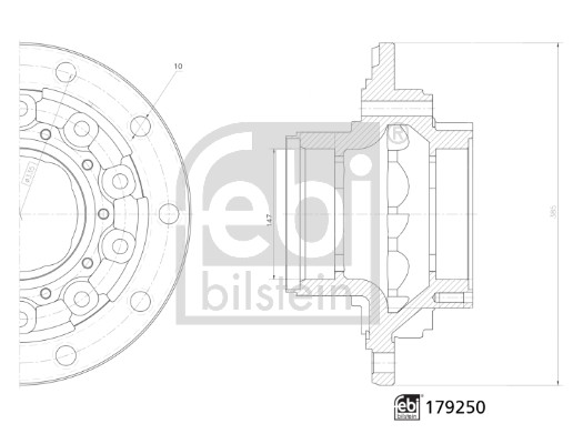 Febi Bilstein Wielnaaf 179250