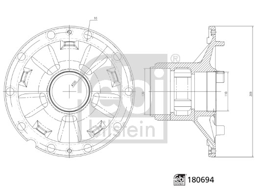 Febi Bilstein Wielnaaf 180694