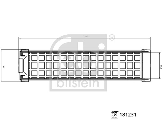 Febi Bilstein Luchtfilter 181231