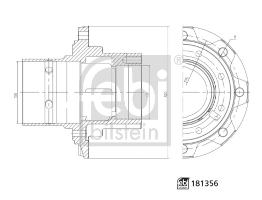 Febi Bilstein Wielnaaf 181356