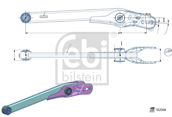 Febi Bilstein Draagarm 182068