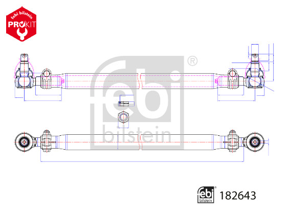 Febi Bilstein Spoorstang 182643