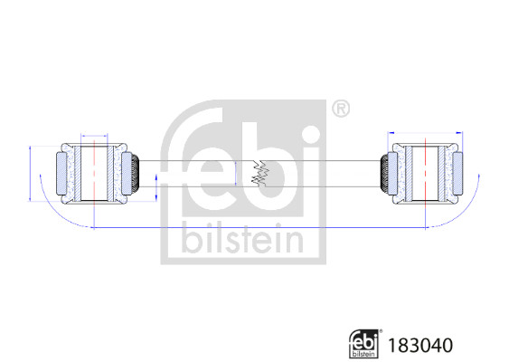 Febi Bilstein Stabilisatorstang 183040