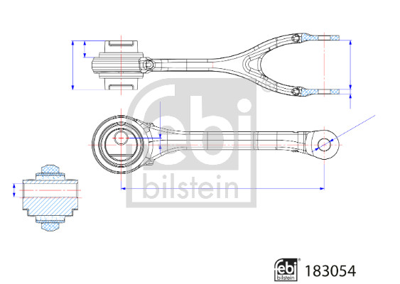 Febi Bilstein Draagarm 183054