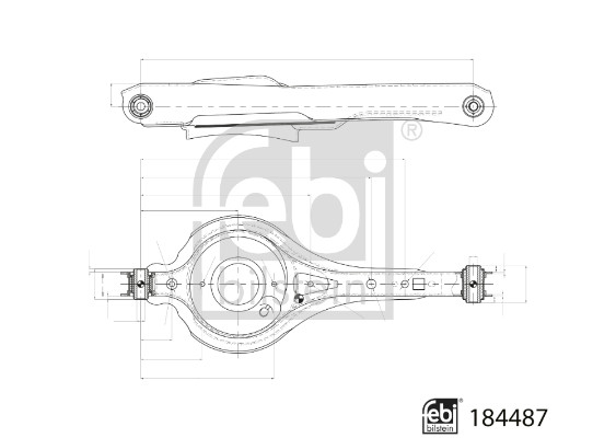 Febi Bilstein Draagarm 184487