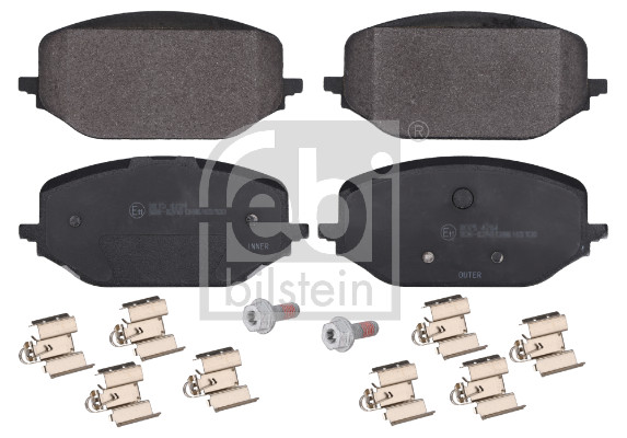 Febi Bilstein Remblokkenset, schijfrem 192658