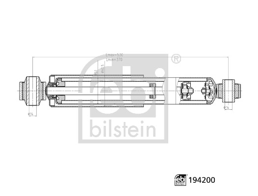 Febi Bilstein Schokdemper 194200