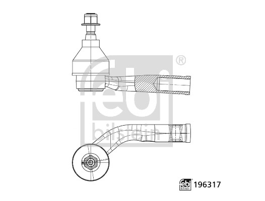 Febi Bilstein Spoorstangeind 196317