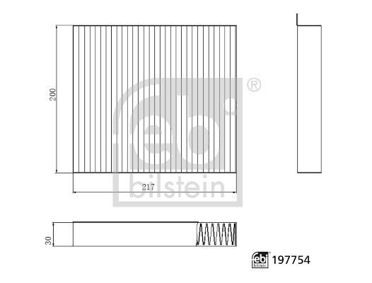 Febi Bilstein Interieurfilter 197754