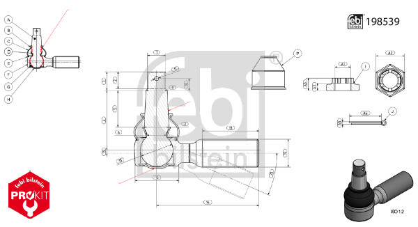 Febi Bilstein Spoorstangeind 198539