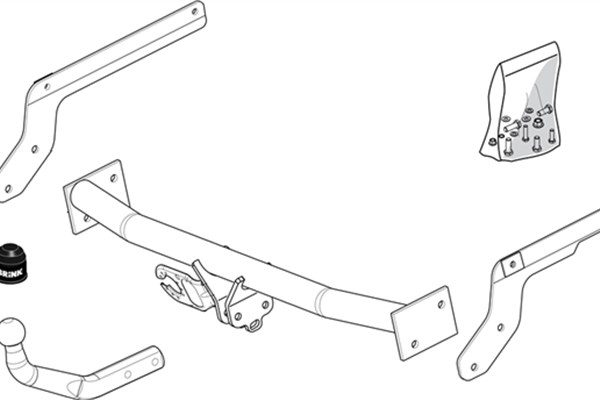 Brink Trekhaak 380400