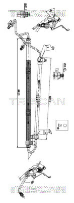 Triscan Hydraulische slang, besturing 8516 11041