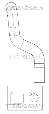 Triscan Hydraulische slang, besturing 8516 16022