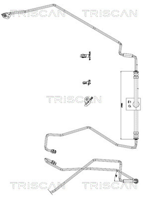 Triscan Hydraulische slang, besturing 8516 16046