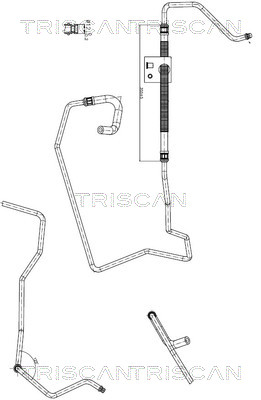 Triscan Hydraulische slang, besturing 8516 28003
