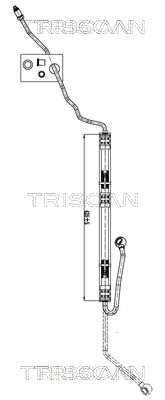 Triscan Hydraulische slang, besturing 8516 29001