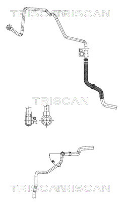 Triscan Hydraulische slang, besturing 8516 29055