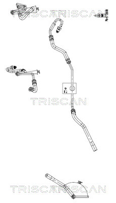 Triscan Hydraulische slang, besturing 8516 29058
