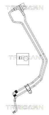 Triscan Hydraulische slang, besturing 8516 43002