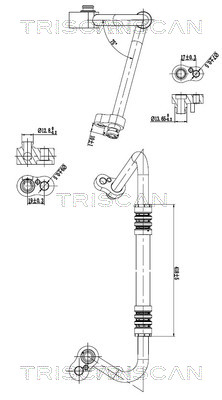 Triscan Airco hogedrukschakelaar 9010 23007