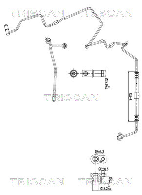 Triscan Airco hogedrukschakelaar 9010 29019