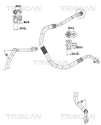 Triscan Airco hogedrukschakelaar 9010 29102