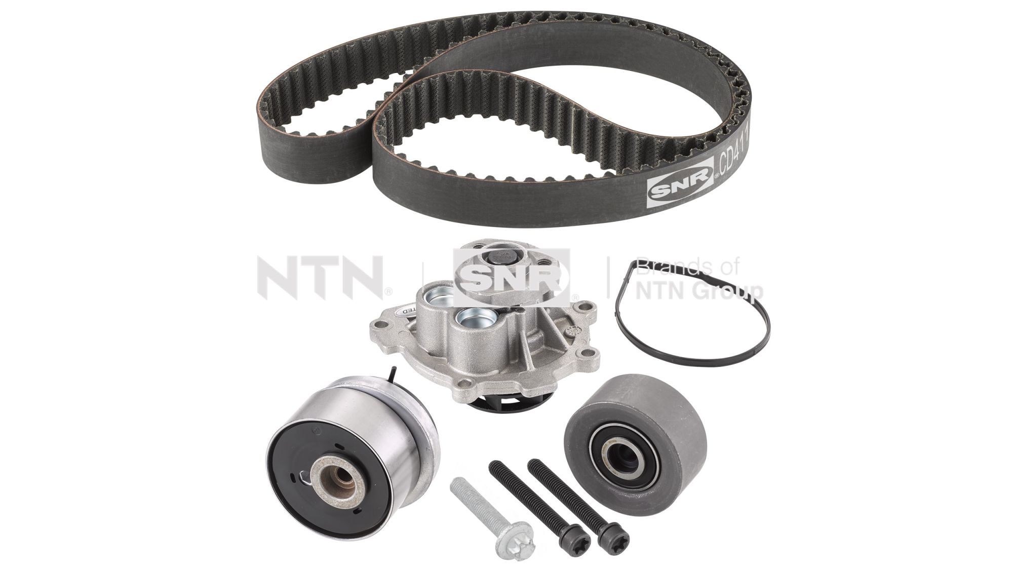 SNR Distributieriem kit inclusief waterpomp KDP453.260