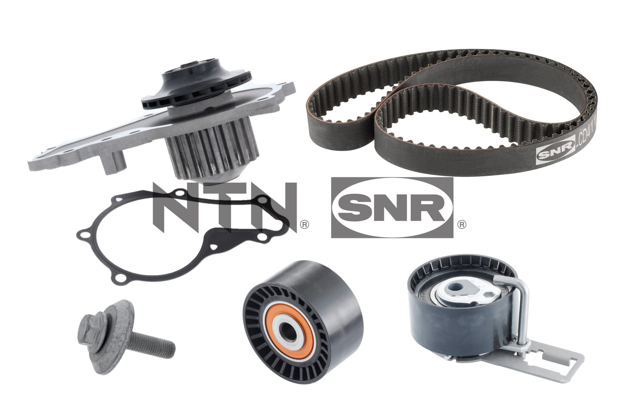 SNR Distributieriem kit inclusief waterpomp KDP459.590