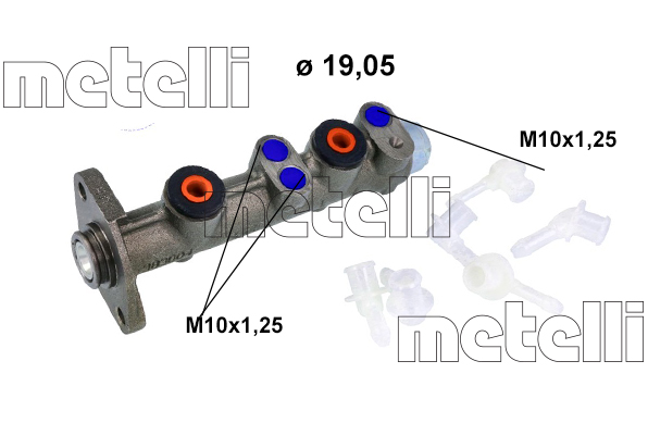 Metelli Hoofdremcilinder 05-0006K