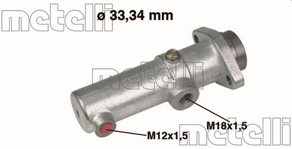 Metelli Hoofdremcilinder 05-0157